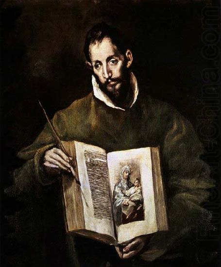 El Greco St Luke oil painting picture